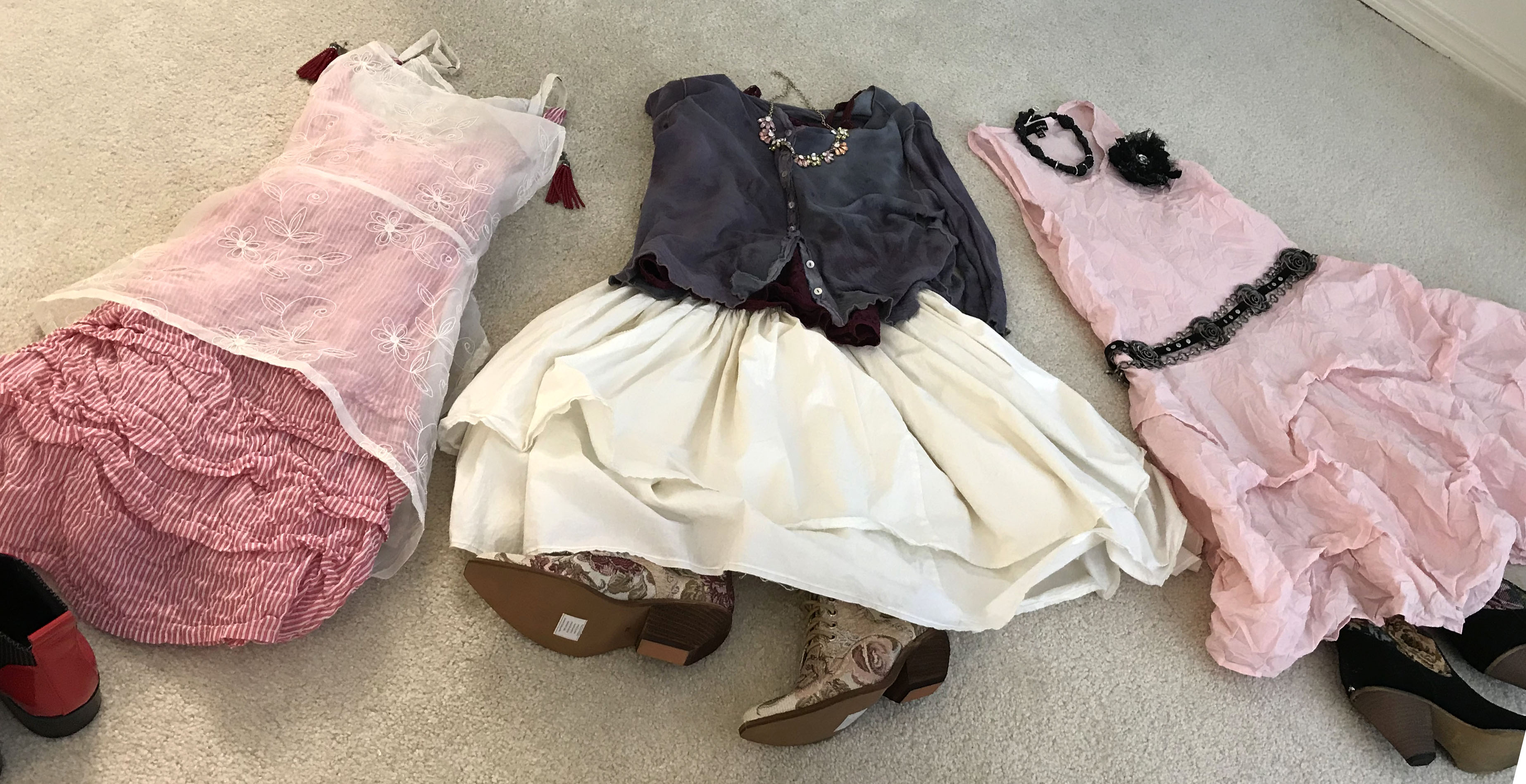 Dressing with an Ostomy
