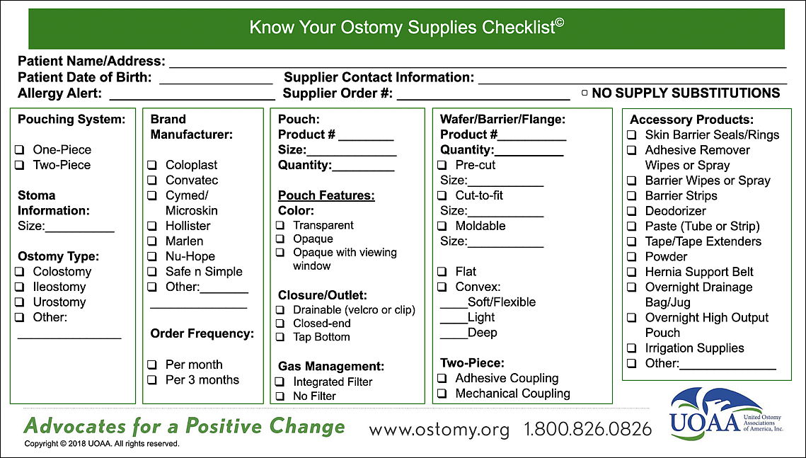 Ostomy Product & Supply Information l United Ostomy Associations